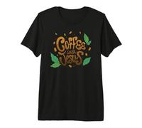 Devoción Fiel al café con mi Salvador Camiseta Premium