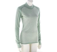 Devold Kvitegga Merino 230 Cross Neck Mujer Camiseta funcional M Verde claro