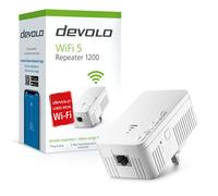 Devolo 8868 Repetidor WiFi - Amplificador WiFi de Malla y Punto de Acceso, 1.200 Mbit/s, 1 LAN, Blanco