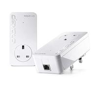 devolo Magic 1-1200 LAN Powerline Starter Kit, Trabajo doméstico Estable, Alto Rendimiento (hasta 1200 Mbps para tu Red doméstica Powerline, Internet Desde Cualquier Enchufe de Pared, Plug and Play,
