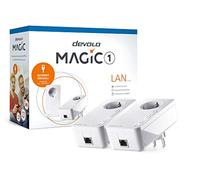 Devolo Magic 1 LAN Starter Kit (1200 Mbit, Powerline, 2 GbitLAN, Red doméstica), 8295