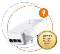 devolo Magic 2-2400 LAN Triple: Adaptador Powerline Adicional (hasta 2400 Mbps para tu Red doméstica Powerline, 3 Puertos LAN GB, Ideal para Juegos en línea, transmisión UHD 4k/8k, Trabajo Estable en