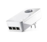 devolo Magic 2 LAN Triple, Adaptador LAN Powerline, hasta 2.400 Mbps, 3X conexión Gigabit LAN, Ideal para Juegos, Blanco