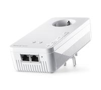 devolo Magic 2 WiFi 6 Next Ampliación Adaptador WiFi Powerline, hasta 3.000 Mbit/s a través de Wi-Fi 6, Enchufe WiFi de Malla, 2 x Gigabit LAN, Color Blanco
