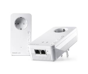devolo Magic 2 WiFi 6 next Powerline Starter Kit 1x adaptador devolo Magic 2 WiFi 6 next, 1x adaptador devolo Magic 2 LAN