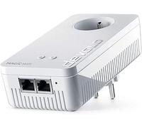 devolo Magic 2 WiFi Next - Adaptador PLC de WiFi, rápido (2400 Mbps, 2 Puertos Gigabit Ethernet), para el teletrabajo y la transmisión en Directo, Enchufe francés
