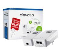 Devolo - Magic 2 WiFi Next Starter - Kit para Red Mesh LAN inalámbrica de Alta Velocidad Mediante Cables de alimentación (2400 Mbps, 3 Conexiones LAN, Tecnología G.hn)