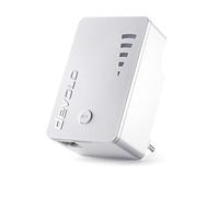 Devolo WiFi Repeater ac (1200 Mbit/s, 1x Port Gigabit, WPS, Répéteur WiFi, Amplificateur WiFi, Augmenter Portée Wifi, Affichage de l'Intensité du Signal ), Blanc