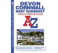 Devon, Cornwall and West Somerset Visitors' Atlas (A-Z Street Maps & Atlases)