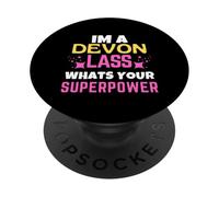 Devon Lass ¿Cuál es tu superpoder Devon Day PopSockets PopGrip Adhesivo