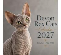 Devon Rex Calendar 2027: 15-Month Featuring Beautiful Cats Photography | January 27 - March 2028