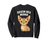 Devon Rex Cat Mama Hombres Mujeres Niños Regalo Sudadera