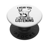 Devon Rex Gato Divertido Devon Rex PopSockets PopGrip Adhesivo