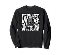 Devops Engineer Deployed On Friday Sysadmin Humor Sudadera