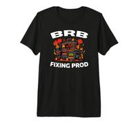 Devops Software Engineer BRB Fixing Prod Camiseta Premium