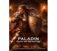 Devotion Paladin Character Builder for D&D 5E 2024: Class and Sub-Class Features, Action Economy, Smites with Spell List & More