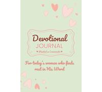 Devotional Journal - Plenitud en Crecimiento: For today’s woman who finds rest in His Word (Mint Edition)