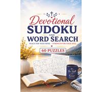 Devotional Sudoku and Word Search Puzzle Book: Collection of Sudoku and Word Search Puzzles: Filled with Inspiration and Bible-Themed Word Searches