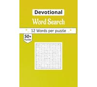 Devotional Word Search Book: A Collection of Spiritual Virtues and Scriptural Themes for Mindful Reflection