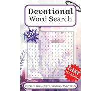 Devotional Word Search Puzzle Book: Word searches with easy to read print about God and the Bible to help you do your Devotionals everyday. 6x9 ... Gifts for Vacations, Holidays and Spare time.