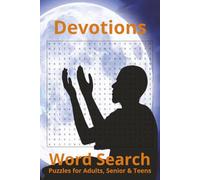 Devotions Word Search Book: Word Searches with Easy to Read Print about Love, Peace, Healing and More | 6x9 inches, 110 pages | 50+ Puzzles … Gift for Vacations, Holidays and Free Times
