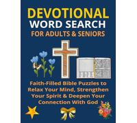 DEVOTIVATION WORD SEARCH FOR ADULTS & SENIORS: Relaxing Bible-Themed Puzzles to Inspire Faith, Calm the Mind, and Strengthen Your Spirit (CHRISTMAS WORD SEARCH PUZZLE BOOK)