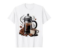Devoto French Press Ritual Rutina Infusión Mañana Camiseta