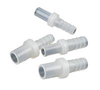 DeVow 3~100 Uds 9,5~18mm planos a 8 10mm PP Pagoda conectores directos tanque de acuario bomba de aire junta de manguera accesorios de riego(P9.5-10mm,3 pieces)
