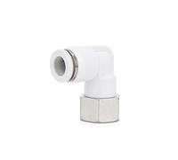 DeVow 5 uds 4mm 6mm 8mm 10mm 12mm 14mm 16mm Tubo a M5 1/8 "1/4" 3/8 "1/2" BSP hilo femenino macho conector de tubería neumática de aire blanco(PLF,8-01 5PCS_SIZE)