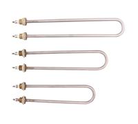 DeVow Calentador eléctrico tipo U de 220 V con elemento calefactor de rosca M16 de 1 kW/1,5 kW/2 kW/3 kW/4 kW SUS304(2KW L245mm)