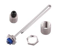 DeVow Elemento calefactor de 1" y 32 mm for calentador eléctrico tubular de 240 V, 2400 W/230 V, 3500 W, SUS304(As the picture shown,240V 2400W)