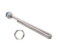 DeVow Elemento calefactor eléctrico con rosca NPT de 1 pulgada, 120 V, 1500 W/1650 W, SUS304(As shown in the figure 2,1650w)