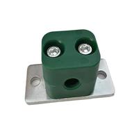 DeVow Kit surtido de abrazaderas de plástico for tubos de 6, 8, 10, 12, 14, 15, 16, 17, 18, 20, 22, 25, 28, 30, 32 y 35 mm de diámetro.(14mm Diameter Pipe)