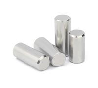 DeVow Pasador cilíndrico de posicionamiento, eje fijo de acero inoxidable 304, varilla sólida GB119, longitud 4-100 mm, M1, M1,5, M2, M2,5, M3, M4, M5, M6, M8, M10(M1.5 x50pcs,25mm)