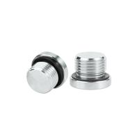 DeVow Tapa De Extremo De Cabeza Hueca Hexagonal Métrica BSP M5-M20 1/8-1" | Tapón De Brida Con Anillo De Sellado De Rosca Macho(BSPP3l4)