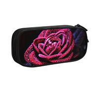 Dew Rose Estuche para lápices para niñas y niños, ligero y duradero, bolsa organizadora de papelería escolar