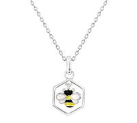Dew Sterling Silver Dinky Bee And Combe Pendant 9558ME028