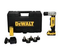 DEWALT 20V MAX Copper Swaging Tool Kit with Battery, Charger, and 6 Expansion Heads 3/8 in., 1/2 in., 5/8 in., 3/4 in., 7/8 in, and 1-1/8 in (DCE450D1)