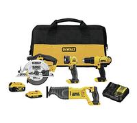 DEWALT 20V MAX Cordless Drill Combo Kit , 4-Tool (DCK445D1M1)