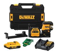 DEWALT 20V MAX Laser Level Kit, Line Laser, 5 Spot, Green (DCLE34520G)