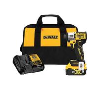DEWALT 20V MAX* XR 1/4 in. 3-Speed Impact Driver Kit (DCF845P1)