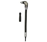 DEWALT Accesorio de ángulo recto, eje flexible, accesorio de taladro, 12 pulgadas (DWARAFS)