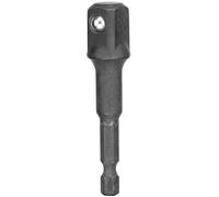 DEWALT Adaptador de enchufe de impacto, vástago hexagonal, 1/4 pulgadas a 1/2 pulgada (DW2547IR)