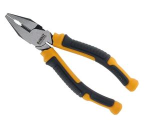 Dewalt Alicates combinados de 160 mm, equipados con asas Comfort-Grip™ de dos zonas, contorneadas para una amortiguación y control óptimos.