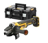 DEWALT Amoladora angular inalámbrica 18V 125mm, sin batería ni cargador, TSTAK DCG405FNT