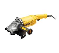 DEWALT Amoladora de Ángulo 230mm En Kit Accesorios 2200W 110V Lado Mango 490mm