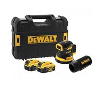 DeWALT Amoladora Excéntrica Inalámbrica 125mm 18V 2x5.0Ah DCW210P2