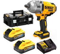DEWALT Atornillador de impacto de alto torque 1/2" - 2x 5ah Powerstack DCF900H2T