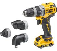 Dewalt Atornillador Inalámbrico 12 Voltios 2 Velocidades DCD703L2T Compacto 3Ah