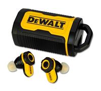 DEWALT Audífonos inalámbricos Jobsite Pro X2 ANC con Bluetooth para Trabajo Pesado, con cancelación Activa de Ruido, 10 h de autonomía (más de 40 h con Estuche), 4 Modos de ecualización, IP54